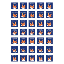 3609510911614 - 700 BONS POINTS ADHÉSIFS ANIMAUX