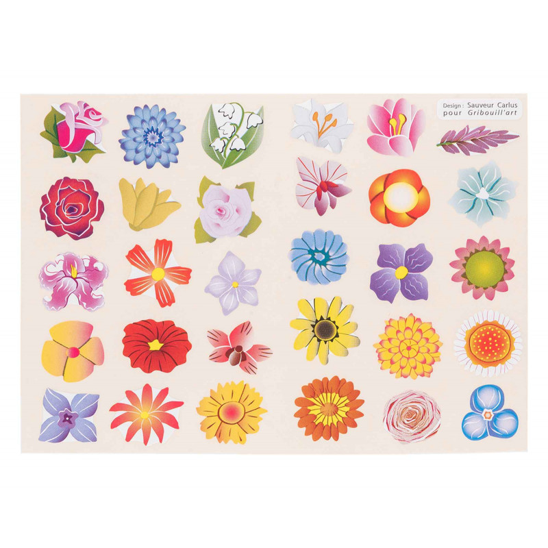 3134725020702 - 720 GOMMETTES FLEURS