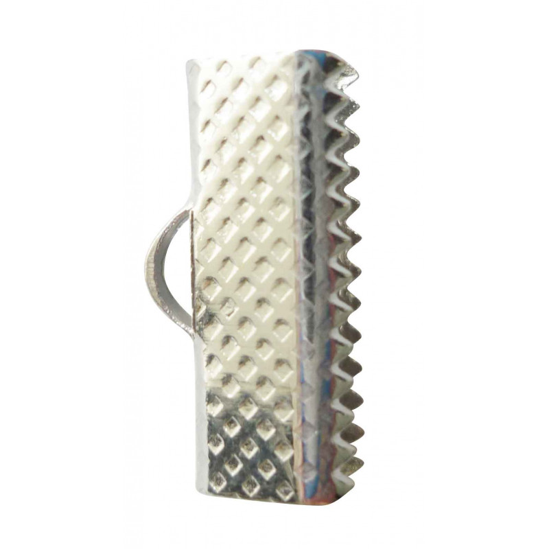 3471052682006 - 10 FERMOIRS PLATS ARGENT