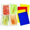 066960058390 - 4 GABARITS D'ESTAMPILLAGE TEXTURES