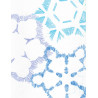 66960586220 - 12 POCHOIRS FLOCONS DE NEIGE