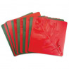 66960586237 - 12 POCHOIRS LES FEUILLES