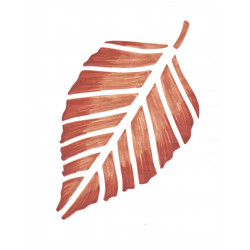 66960586237 - 12 POCHOIRS LES FEUILLES