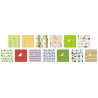 4001868040104 - 26F PAPIER IMPRIM?S 24X32CM MOTIFS JARDINS