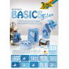 4001868040036 - 30F PAPIER IMPRIM?S 24X32CM MOTIFS BASICS BLEU