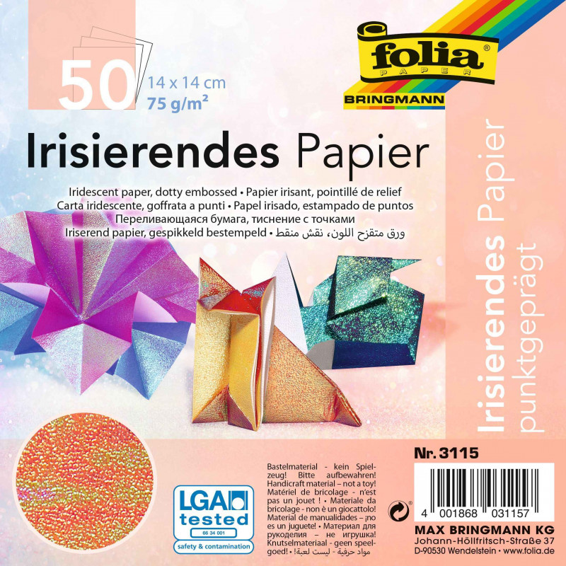 4001868031157 - 50F ORIGAMI 14X14CM IRIS?