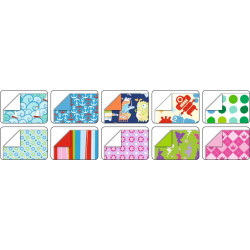 4001868074031 - 50F ORIGAMI 15X15CM ENFANTS