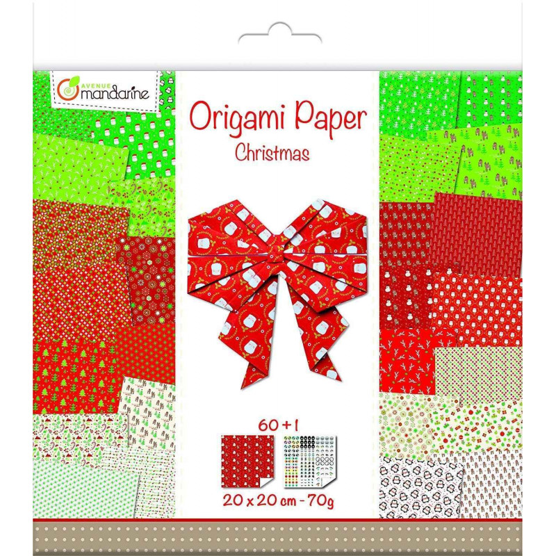 3609510575069 - 60F ORIGAMI 20X20CM NÖEL