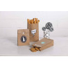 4001868093247 - 15 SACS KRAFT 12X21CM BRUN
