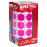 8410782167211 - ROULEAU 1770 GOMMETTES RONDES 20MM FUCHSIA