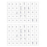 3609510911232 - 1600 GOMMETTES ALPHABET MAJUSCULES, MINUSCULES ET MANUSCRITES