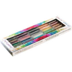 4001868005295 - 30 TUBES 3G POUDRE DE PAILLETTES GLITTER ASSORTIS