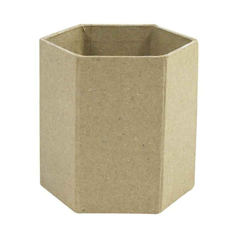 3609510007942 - POT À CRAYONS HEXAGONAL CARTON