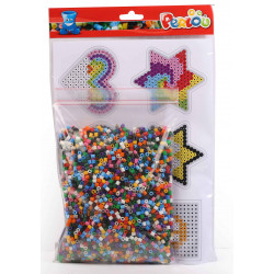 3471057300639 - 4 500 PERLES À REPASSER + 8 PLAQUES + 12 MODELES