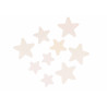 8428885391884 - 70 ETOILES BOIS NATUREL TAILLES ASSORTIES