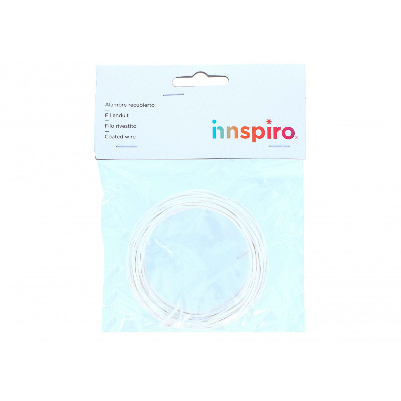 8428885392706 - FIL METAL REVÊTEMENT PAPIER Blanc 10M