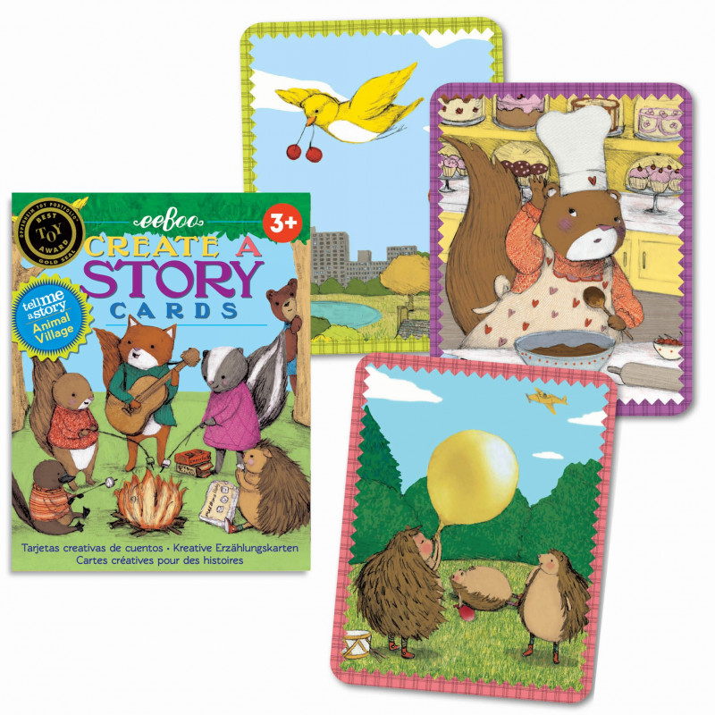 689196504570 - STORY CARDS VILLAGE DES ANIMAUX