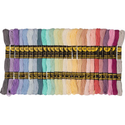 4001868108781 - 52 FILS A TRICOTER COTON 8M COLORIS PASTELS
