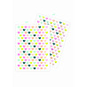 3609510911874 - 2720 GOMMETTES MÉTALISÉES COEURS COLORIS ASSORTIS