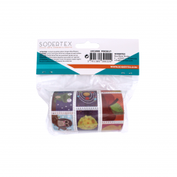 3701385300224 - 3 ROULEAUX 425 GOMMETTES BONS POINTS 425 PIÈCES ASSORTIES