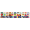 3701385300224 - 3 ROULEAUX 425 GOMMETTES BONS POINTS 425 PIÈCES ASSORTIES