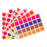 3700162311989 - 288 GOMMETTES G?ANTES FORMES G?OM?TRIQUES ASSORTIES