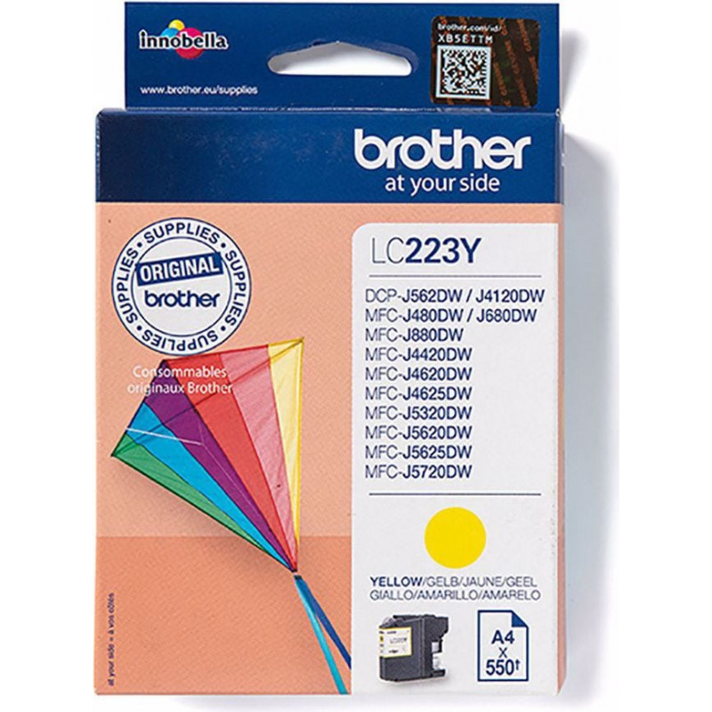 5014047566820 - BROTHER LC-223 Y JAUNE