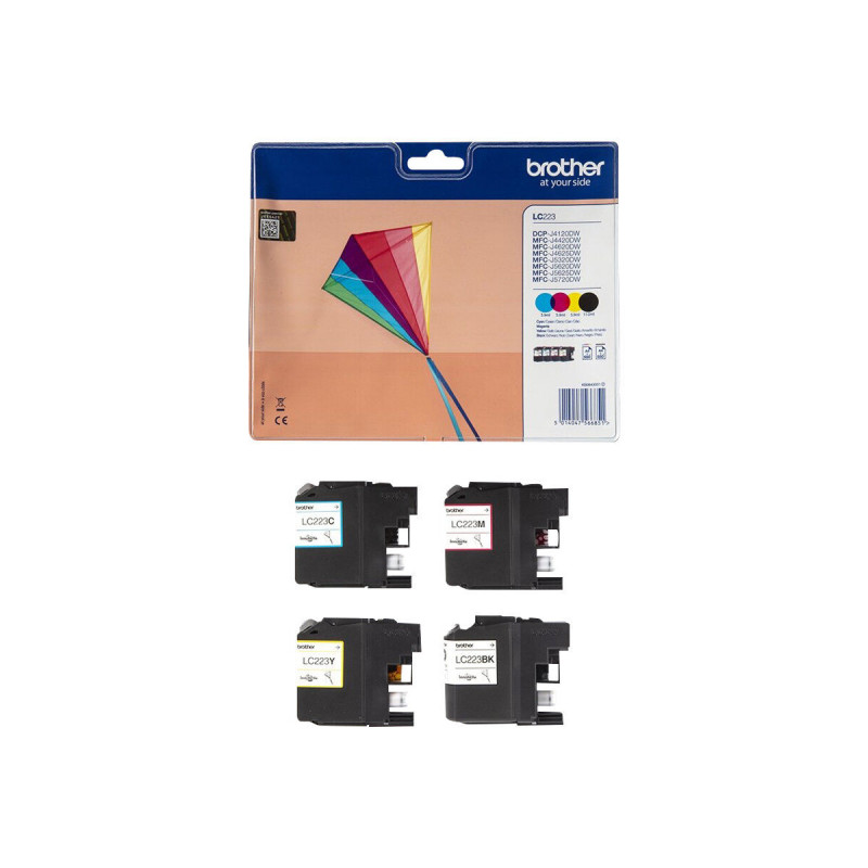 5014047566851 - BROTHER LC-223 VALBP MULTIPACK 4 COULEURS