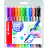 4006381503679 - POINTMAX 12 FEUTRES ÉCRITURE ASSORTIS