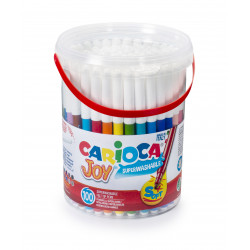 8003511431761 - CARIOCA JOY POT 100 FEUTRES COLORIS ASSORTIS