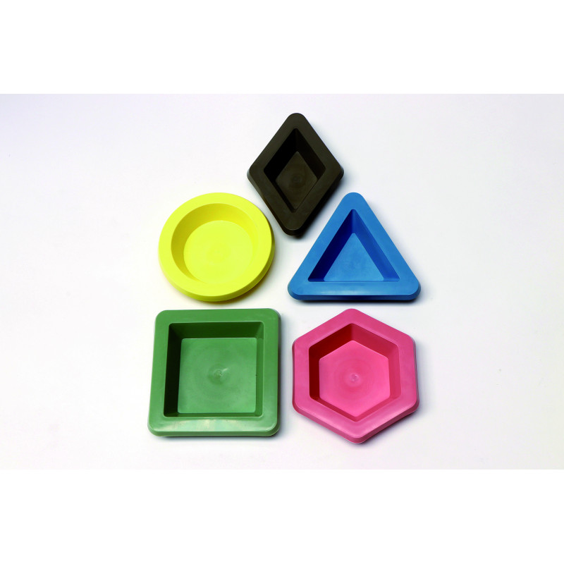 8718229035681 - 5 MOULES A SABLE ECO FORMES GEOMETRIQUES