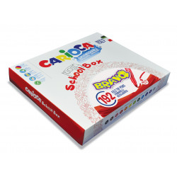 8003511448264 - CARIOCA BRAVO CLASSPACK 192 FEUTRES COLORIS ASSORTIS