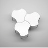 - TABLE HEXAGONALE MÉTAL Ø130CM MATERNELLE
