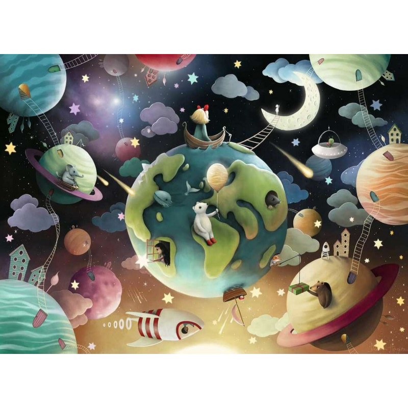 4005556129713 - PUZZLE PLANÈTE FANTASTIQUE