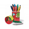 8000825024238 - BE-B? POT 12 MAXI-CRAYONS ? LA CIRE COLORIS ASSORTIS