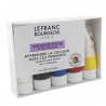 3013643012412 - LEFRANC BOURGEOIS 5 TUBES GOUACHES 80ML COLORIS ASSORTIS