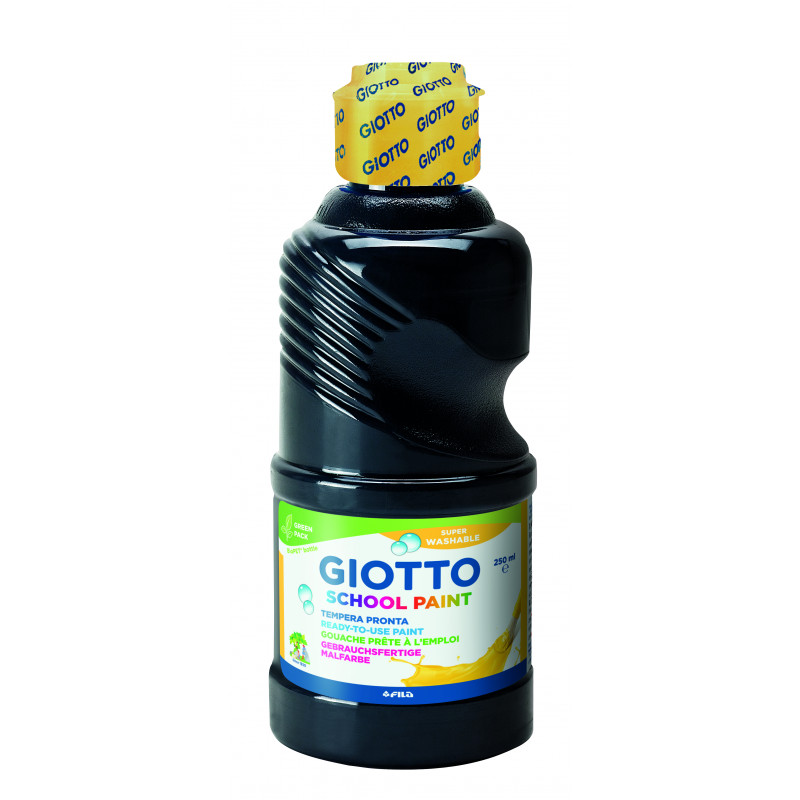 8000825005305 - GIOTTO FLACON GOUACHE 250ML NOIR