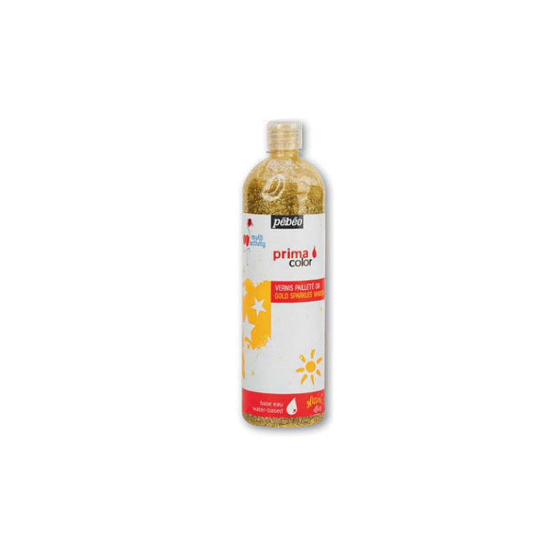 3167866038213 - VERNIS PAILLETE OR 500ML