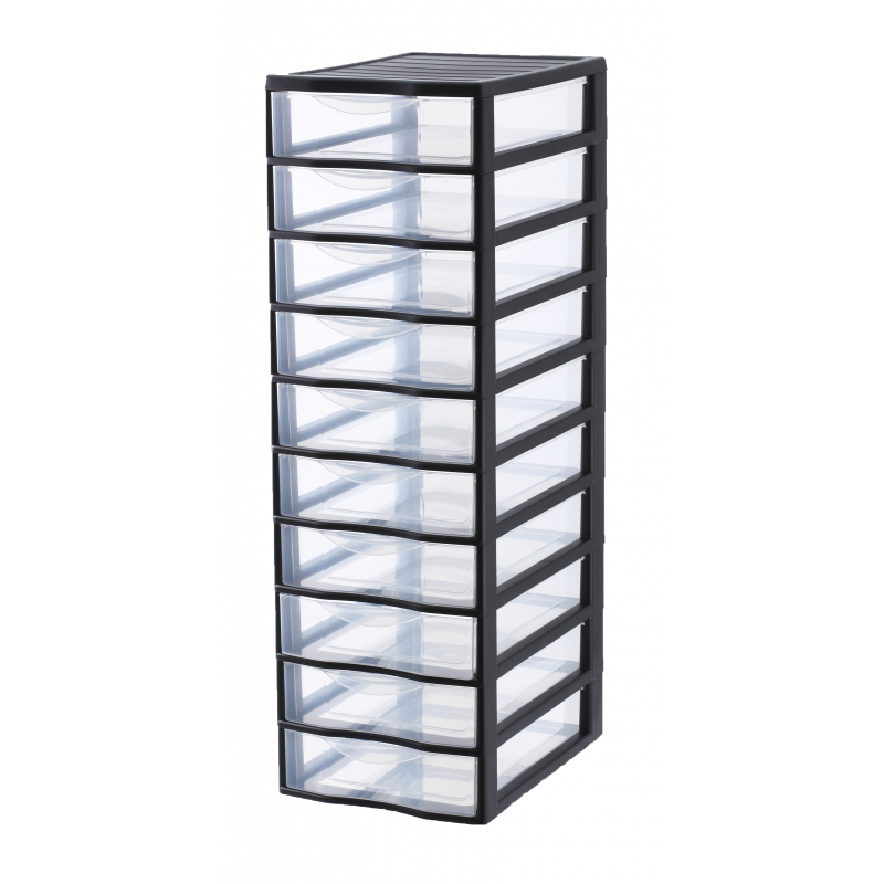 3234530005557 - TOUR DE RANGEMENT 10 TIROIRS