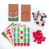 4001868124644 - KIT CALENDRIER DE L'AVENT RENNE AU NEZ ROUGE