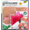 4001868124644 - KIT CALENDRIER DE L'AVENT RENNE AU NEZ ROUGE