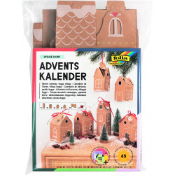 4001868124651 - KIT CALENDRIER DE L'AVENT MAISON PAIN D'ÉPICES
