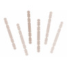 8428885391464 - 100 B?TONNETS PLATS BOIS AVEC RAINURES 11,4CM COLORIS NATUREL