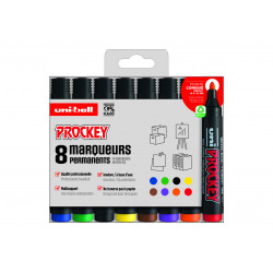 3296280046723 - PROCKEY 8 MARQUEURS OGIVE COLORIS ASSORTIS
