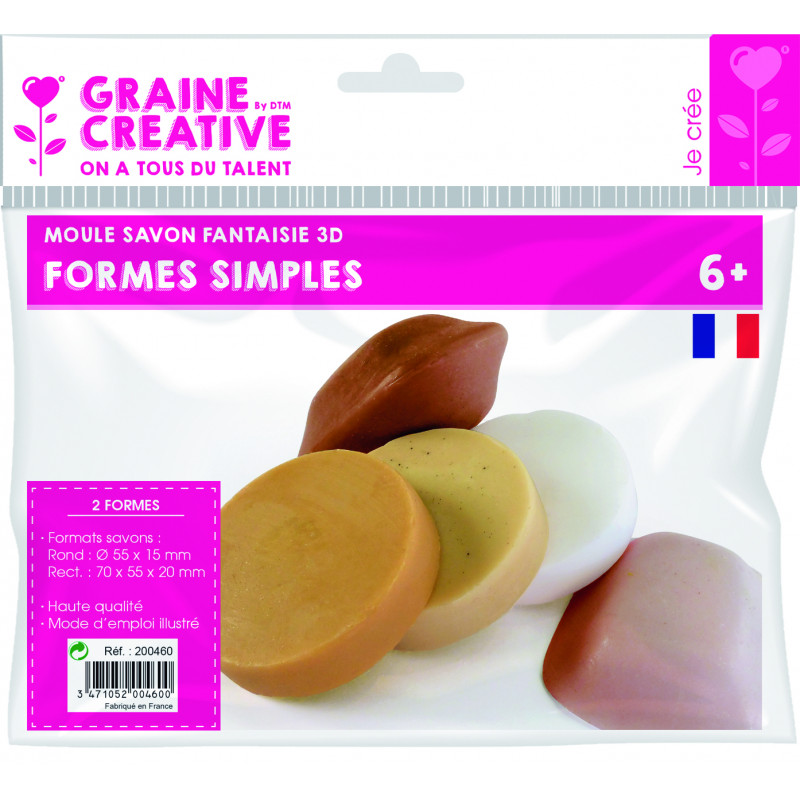 3471052004600 - MOULE THERMO SAVONS FORMES SIMPLES