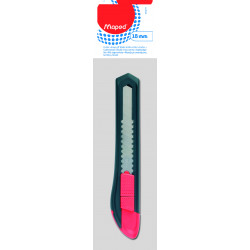 3154140182113 - CUTTER PLASTIQUE LAME 18MM 1ER PRIX