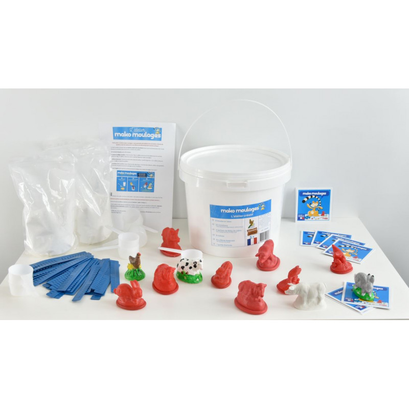 3760012590698 - KIT SCOLAIRE MAKO MOULAGE LA FERME