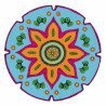 66960586268 - 11 POCHOIRS MANDALA