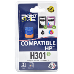 3662277005637 - P3E HP H301BK XL MULTIPACK 4 COULEURS