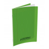 3020120686783 - 10 CAHIERS PP VERT 17X22 60P S?Y?S 90G PIQURE